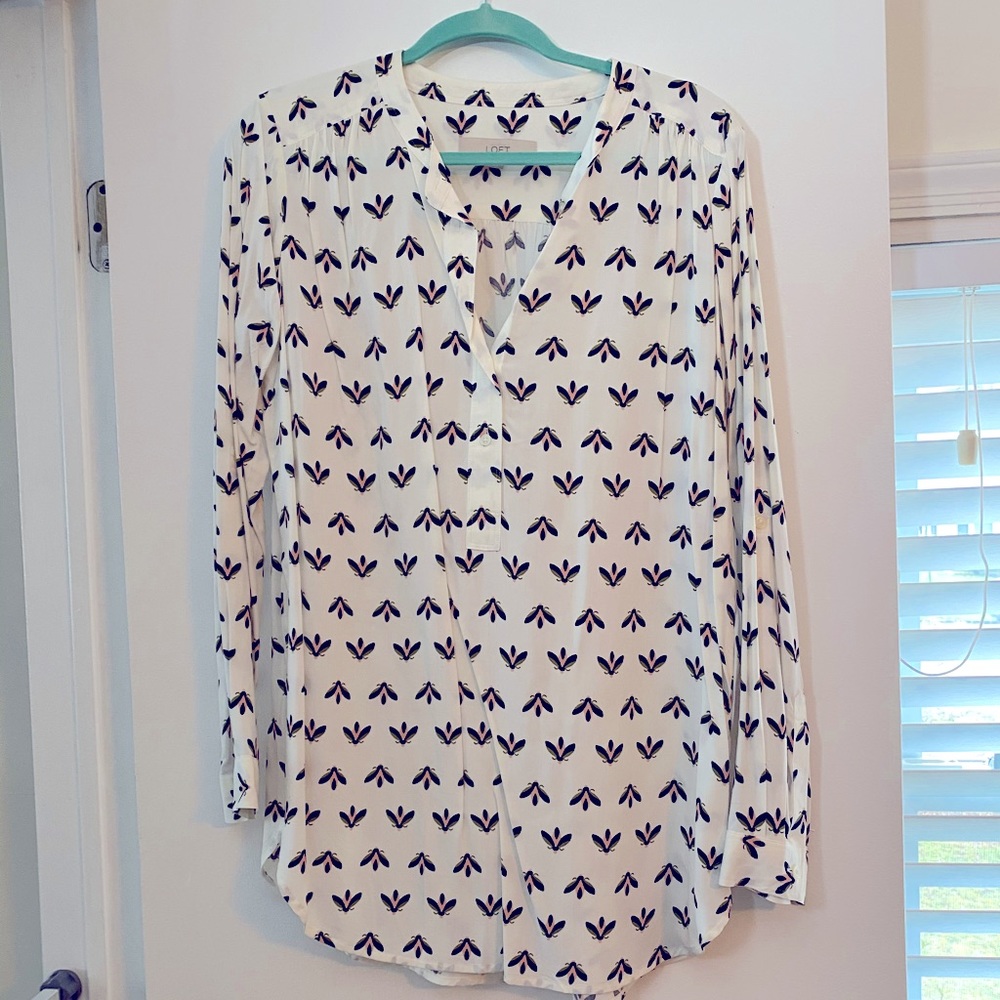Long Blouse with relaxed fit